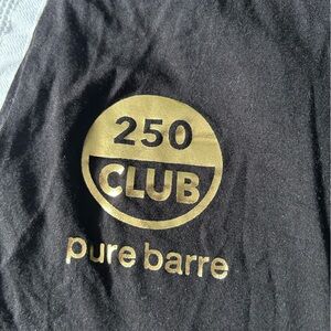 Pure Barre soft & flowy 250 club tank, size small